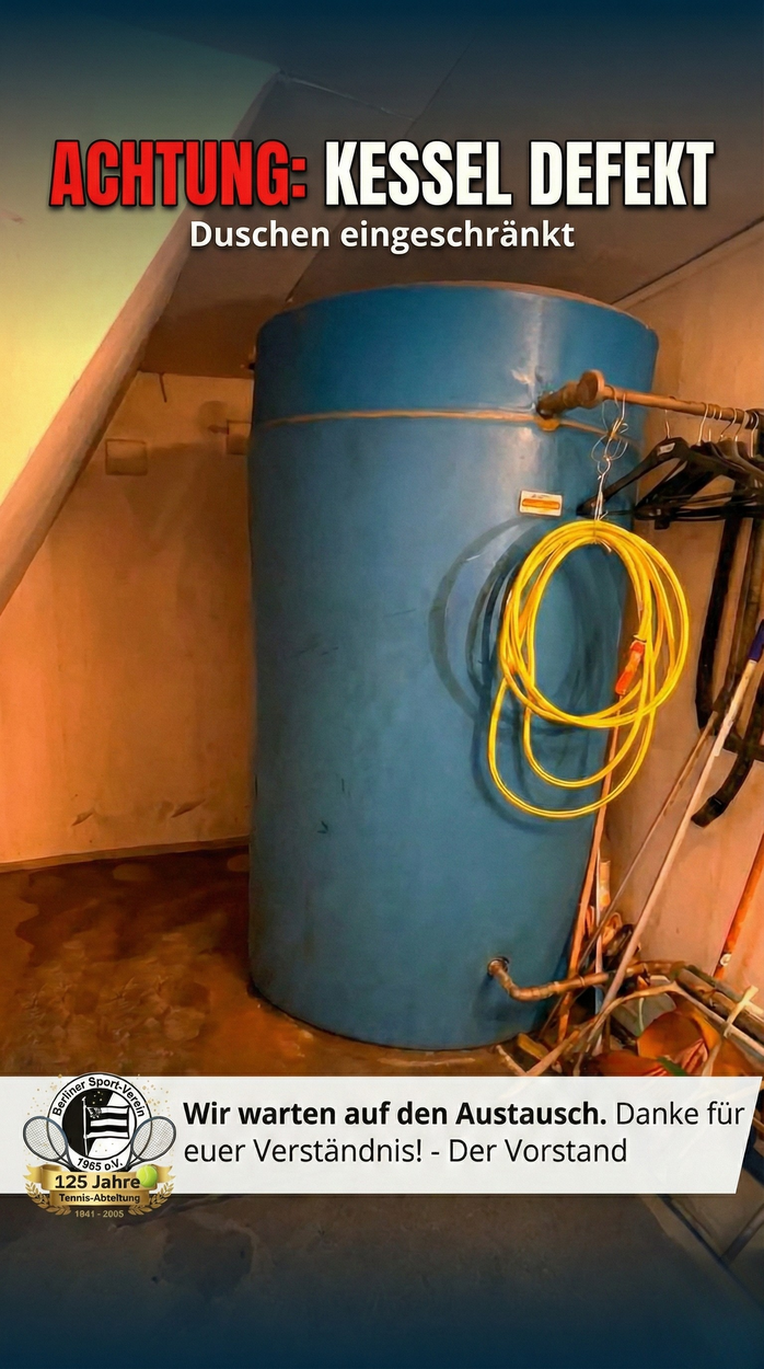 Duschen nach wie vor eingeschränkt