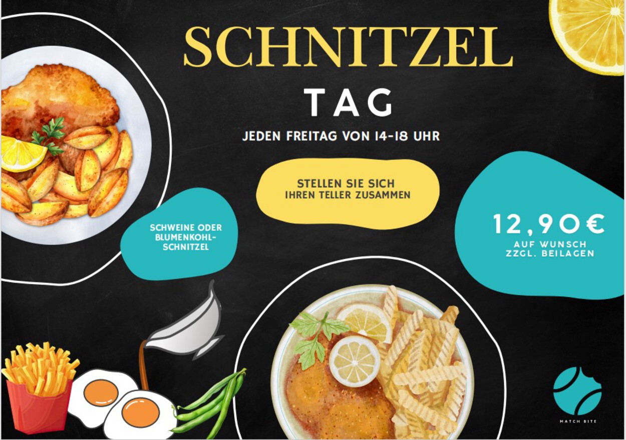 Jeden Freitag Schnitzel-Tag