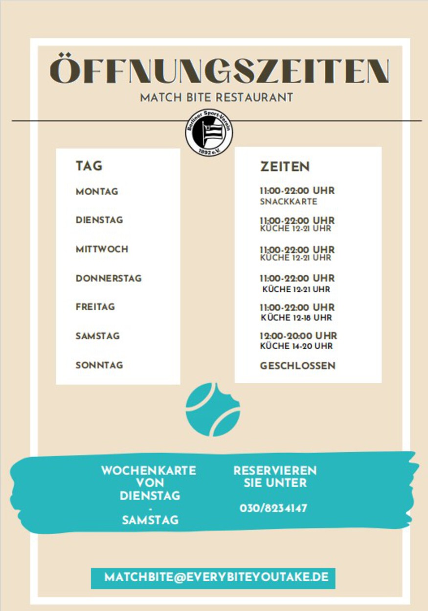 Öffnungszeiten ab 25.01.2026